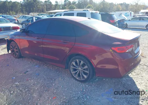 2015 Chrysler 200 S z USA, uszkodzony, nr VIN 1C3CCCBB4FN724875